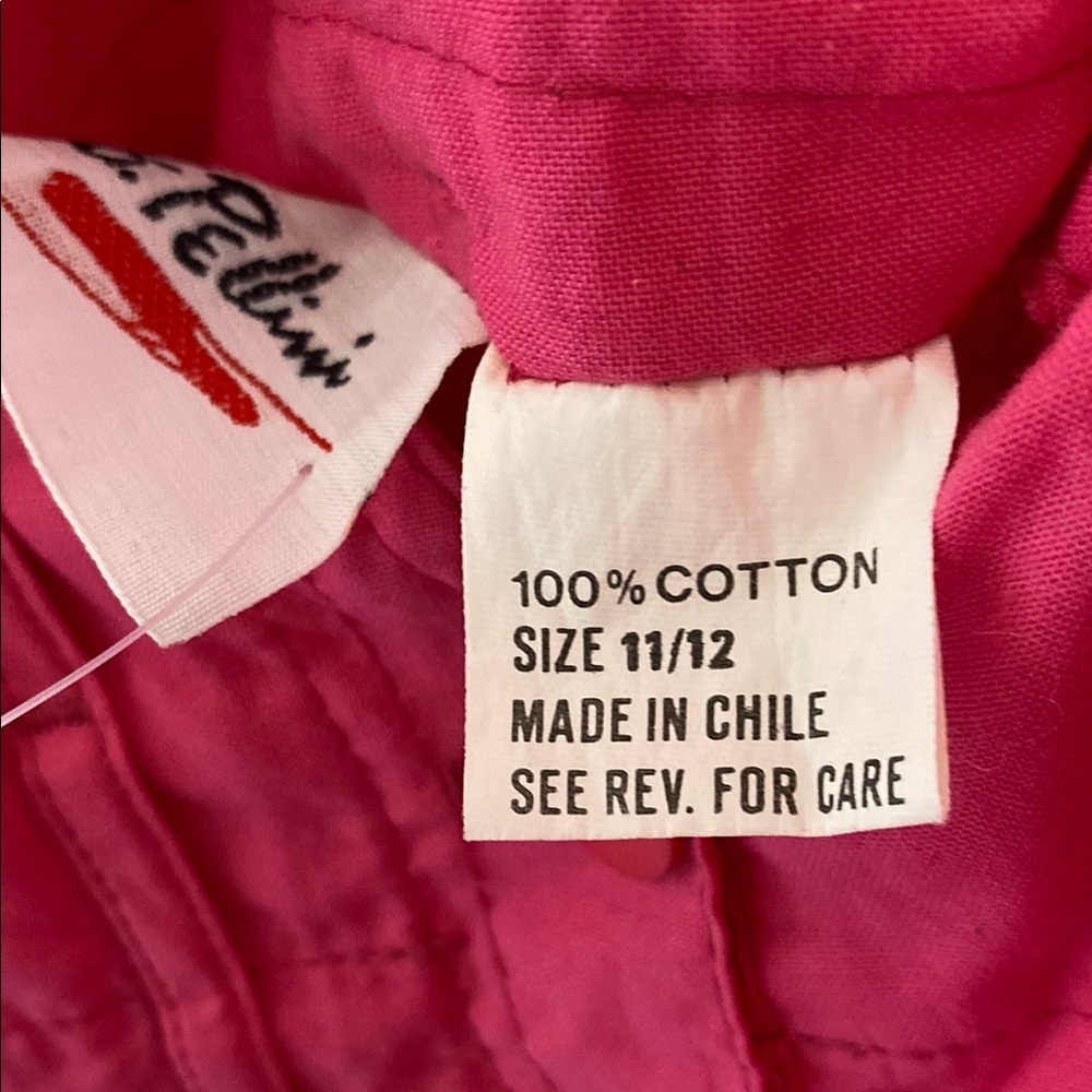 Vibrant Pink Button-Up Overalls - Picture 9 of 9